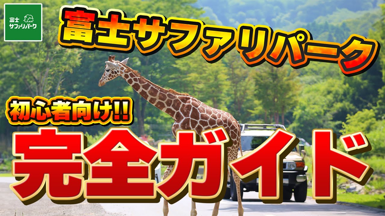 【車でサファリが全てじゃない!!】富士サファリパーク　完全ガイド