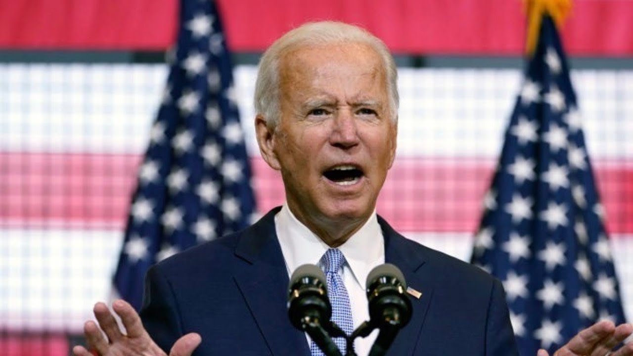 Former VP Biden gives remarks on wildfires and climate change