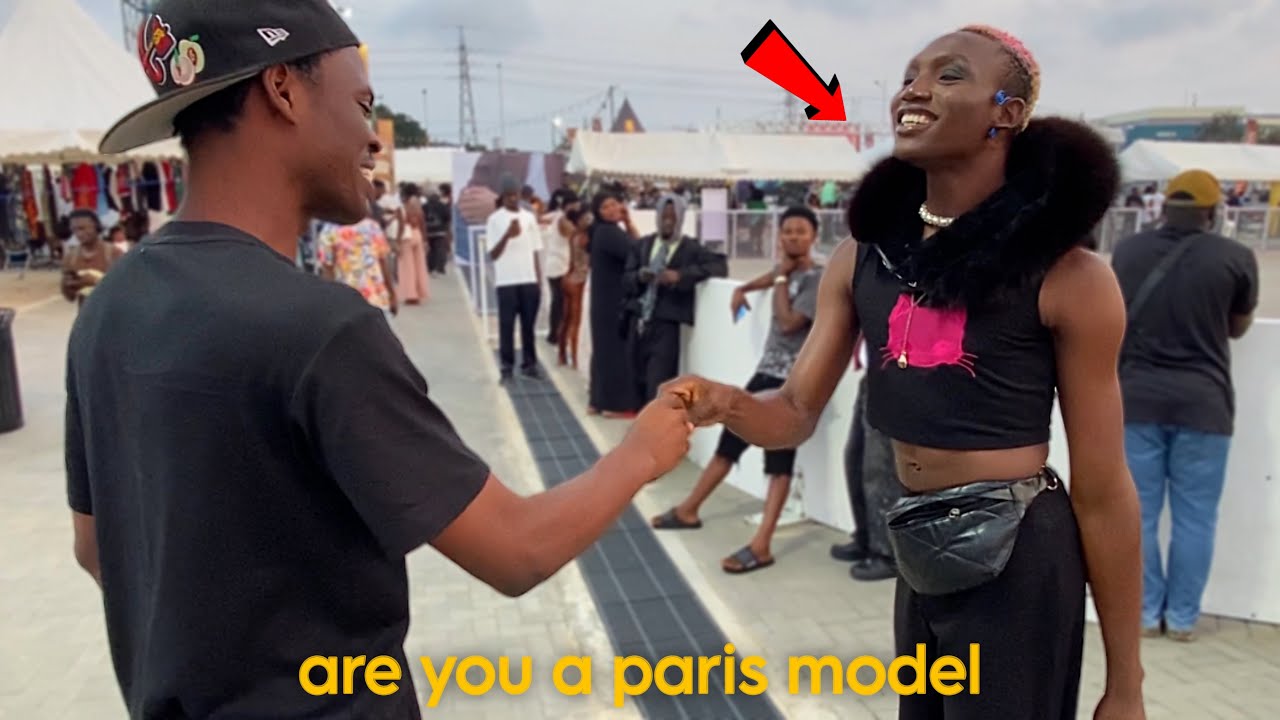 Trolling Strangers At Accra Fashion Show! *VINTAGE GALA*