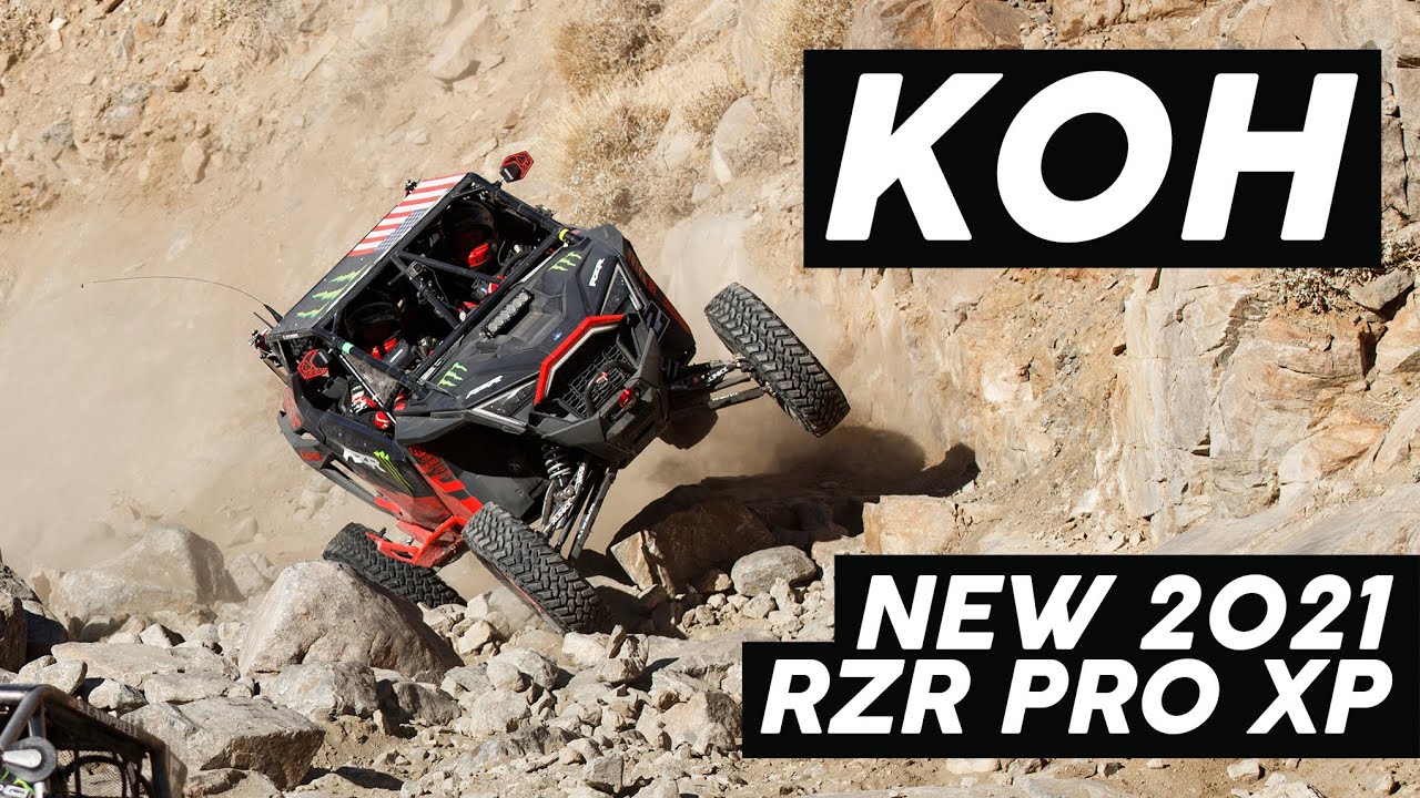 KING OF THE HAMMERS IN THE NEW 2021 POLARIS RZR PRO XP | CASEY CURRIE VLOG