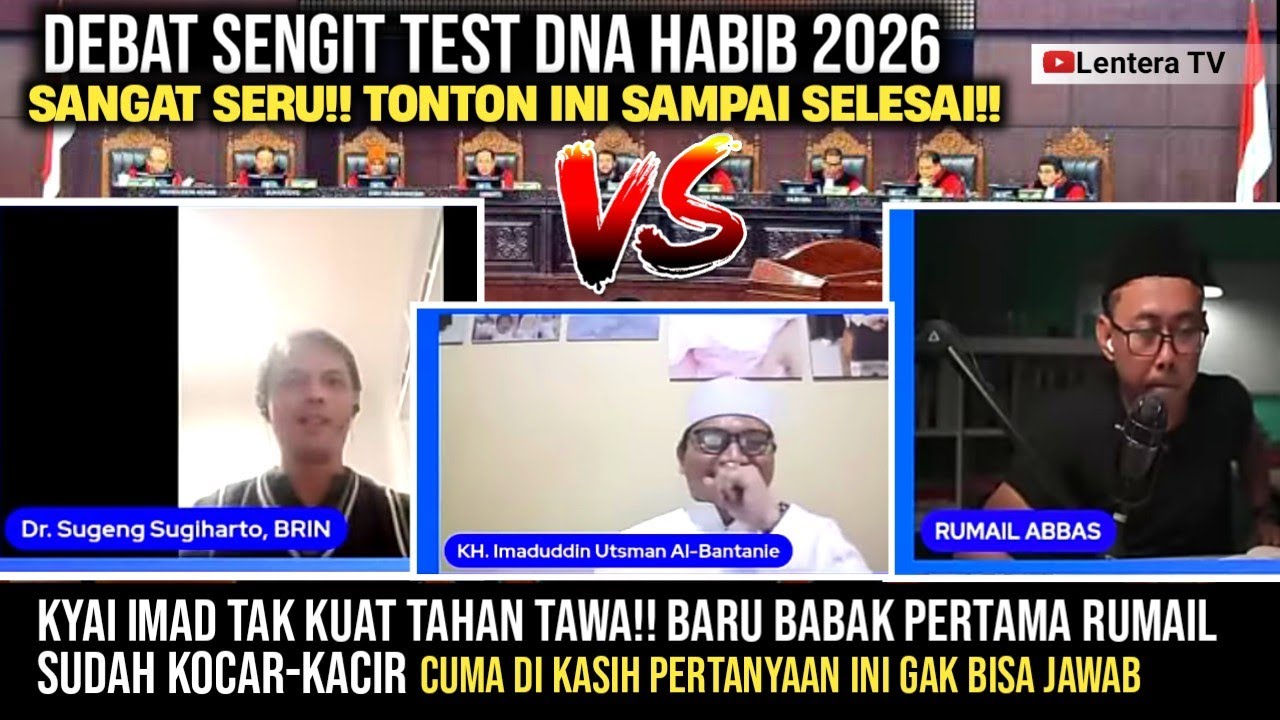 🔴DEBAT SENGIT YG DITUNGGU TUNGGU!! RUMAIL SAMPAI NYERAH TAK BERDAYA HADAPI DR SUGENG
