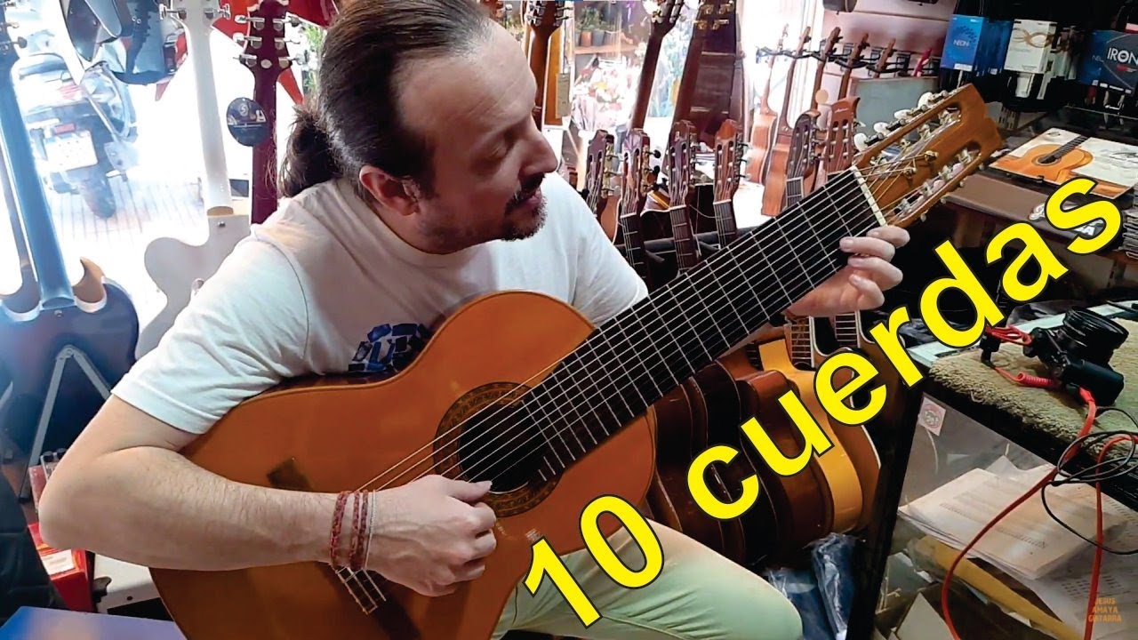 Guitarra de 10 Cuerdas en La Guitarrer&iacute;a de Leonardo Lizzano...