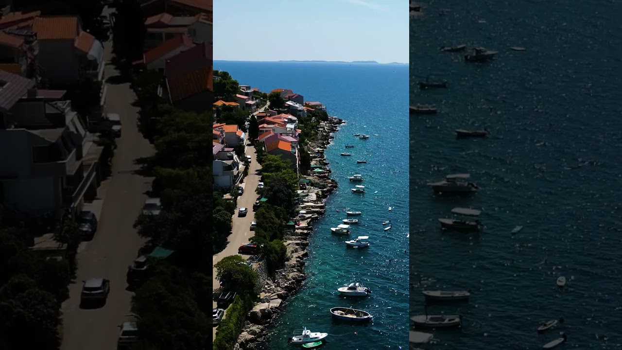 Zavalatica SHORTs. Luka Zavalatica. Korčula. Croatia #drone #croatiatourism #travel  #dronevideo