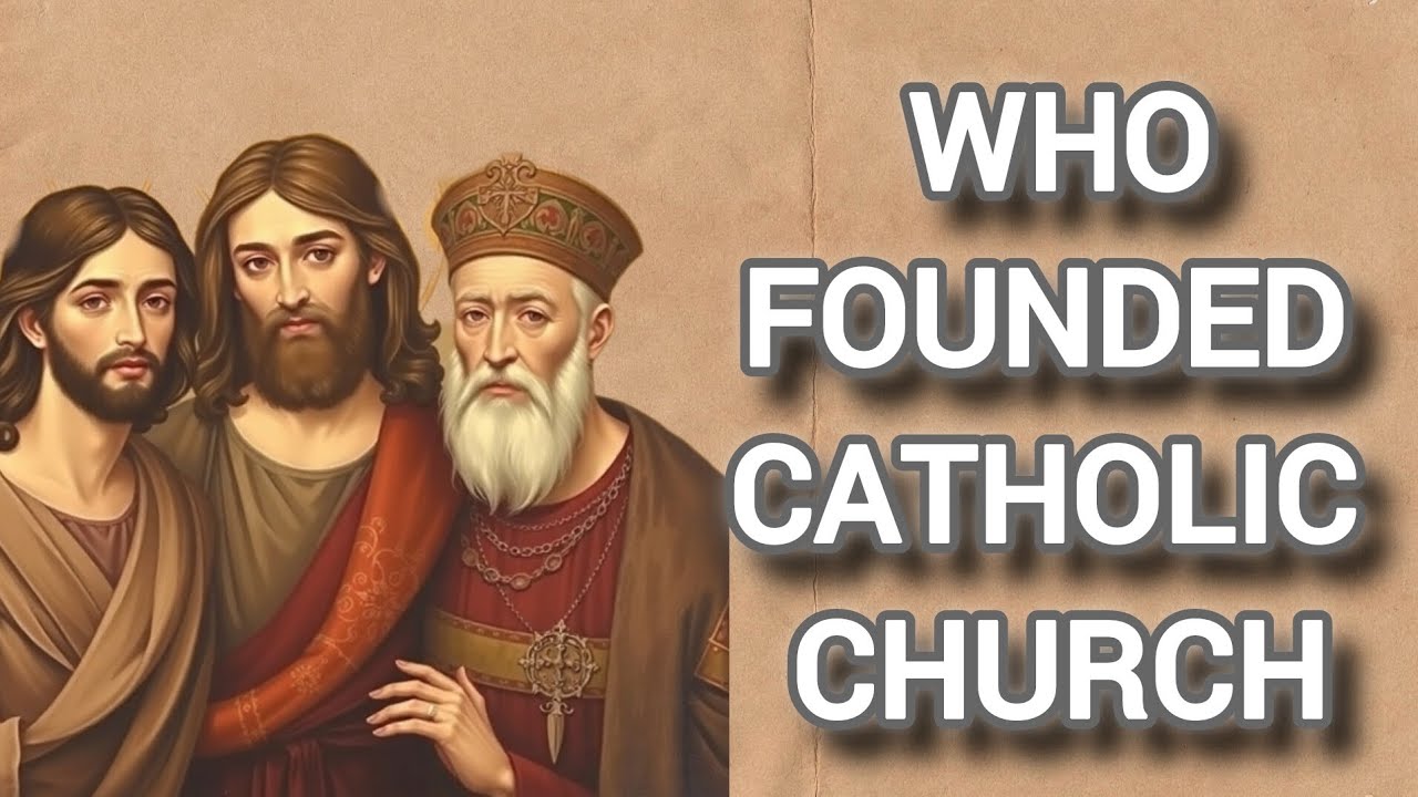 WHO is the founder of the Catholic Church?
