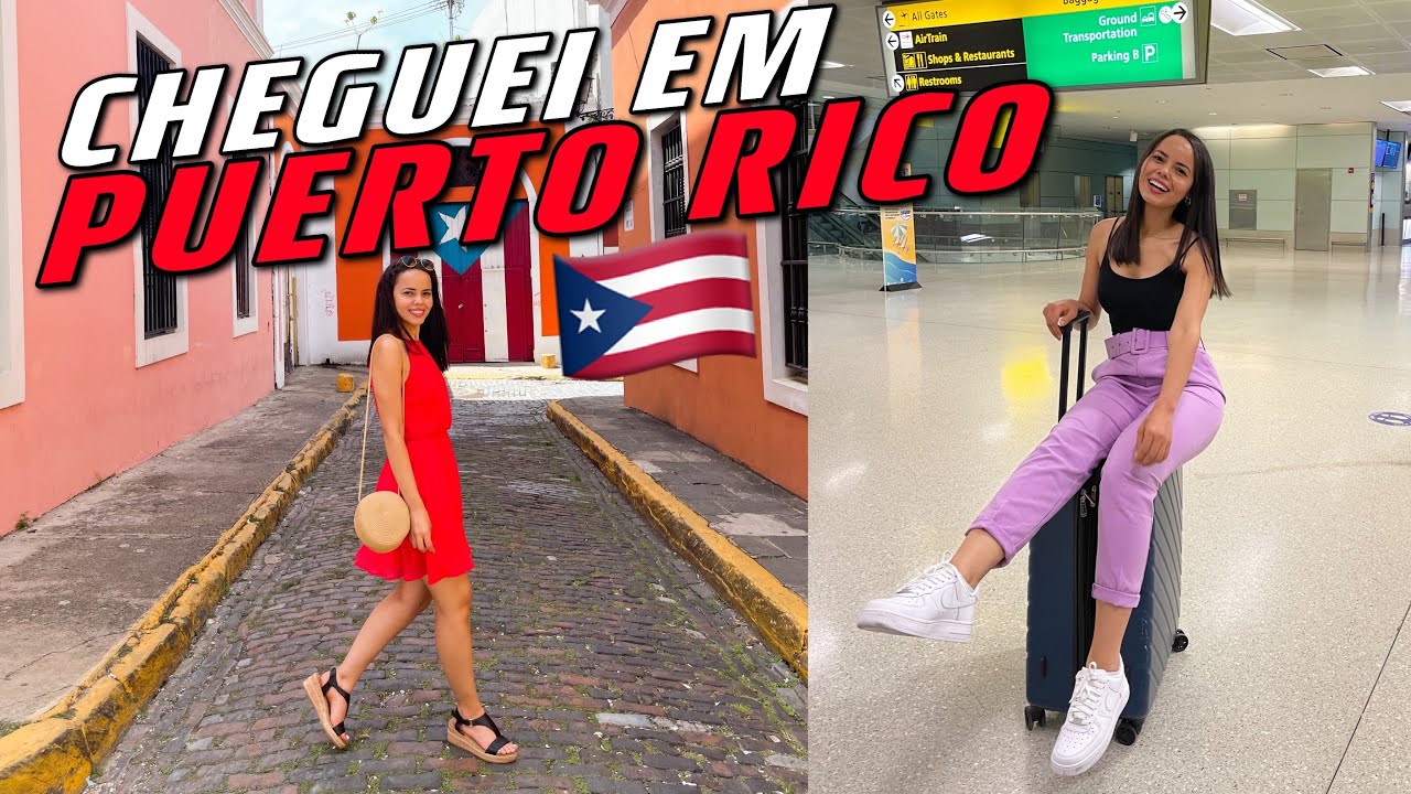 PORTO RICO | Aeroporto e Chegada (Vlog 1)