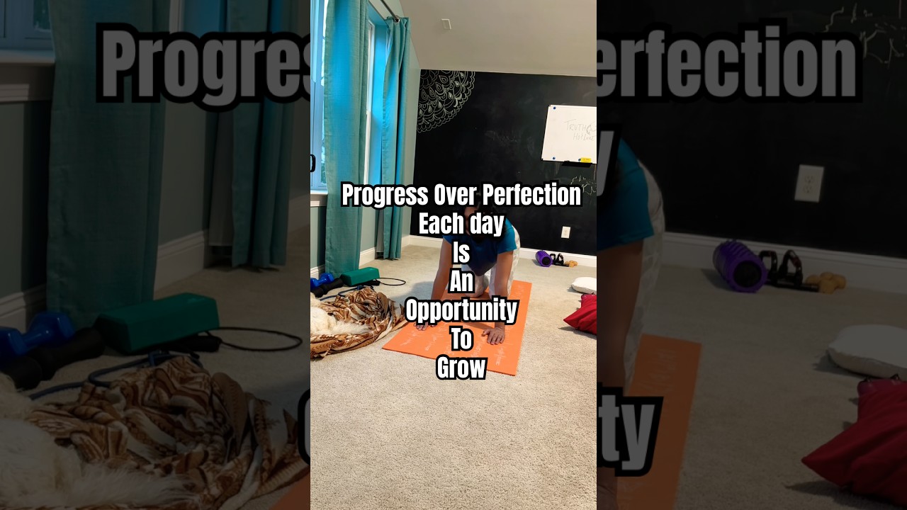 How Progress over Perfection mindset helps