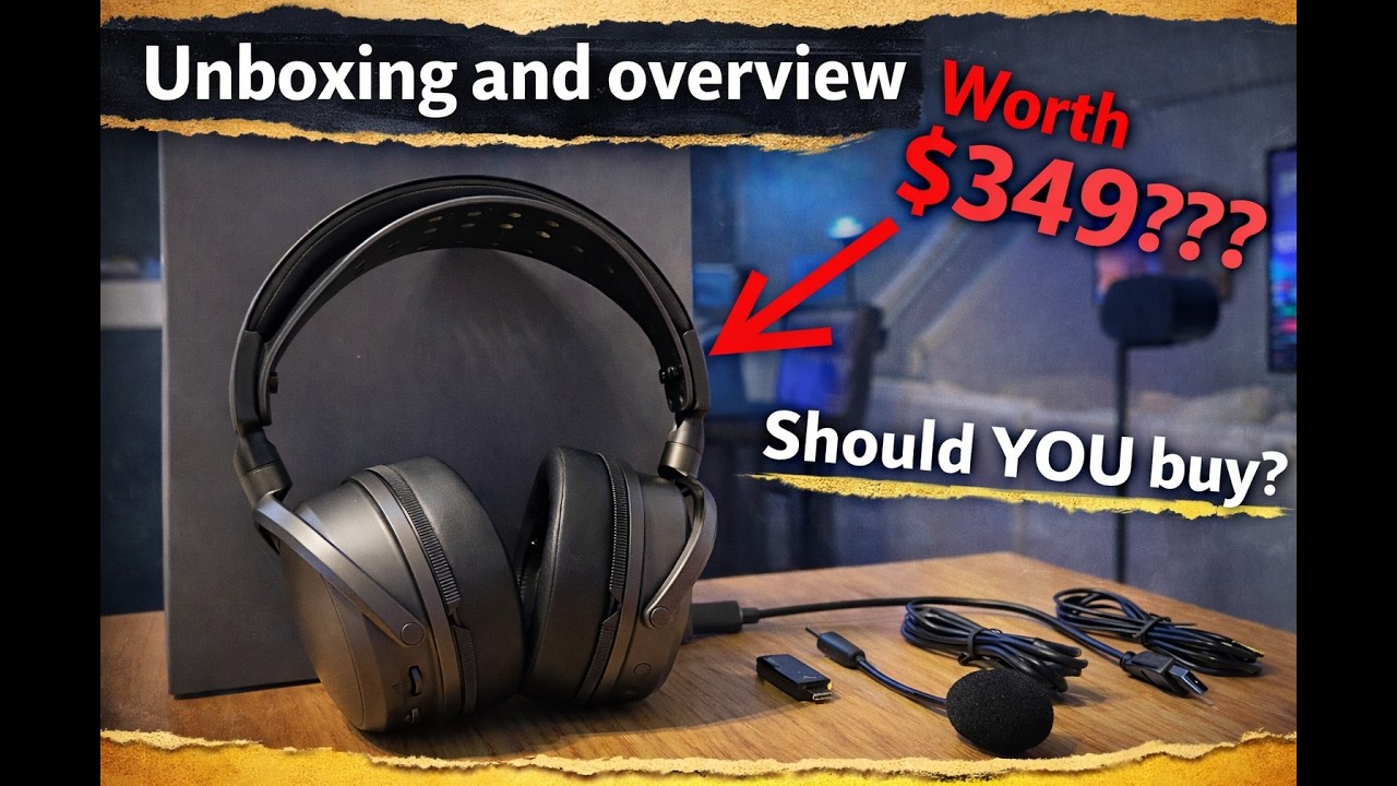 Audeze Maxwell 2 UNBOXING and Quick overview! Review to come next.