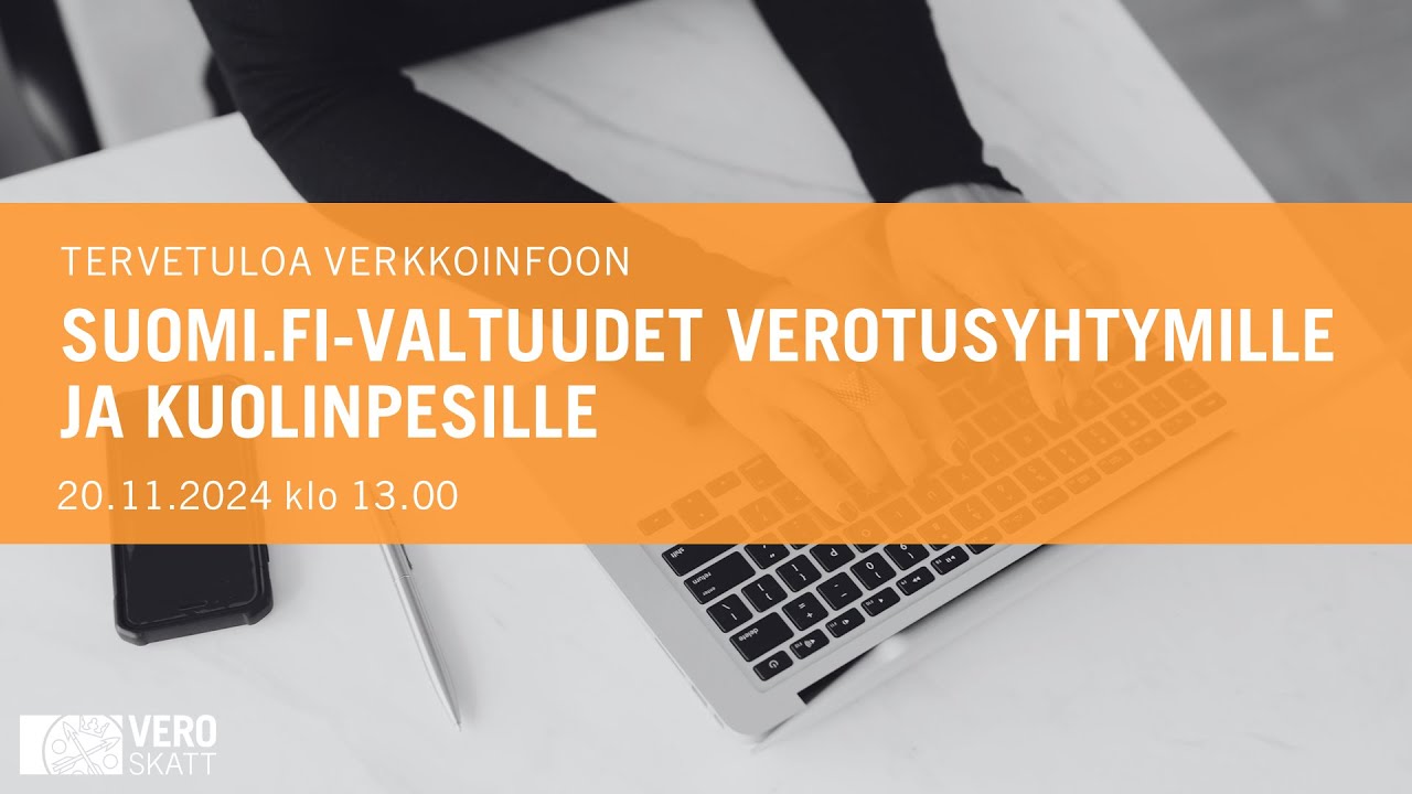 Suomi.fi-valtuudet verotusyhtymille ja kuolinpesille, joilla on Y-tunnus