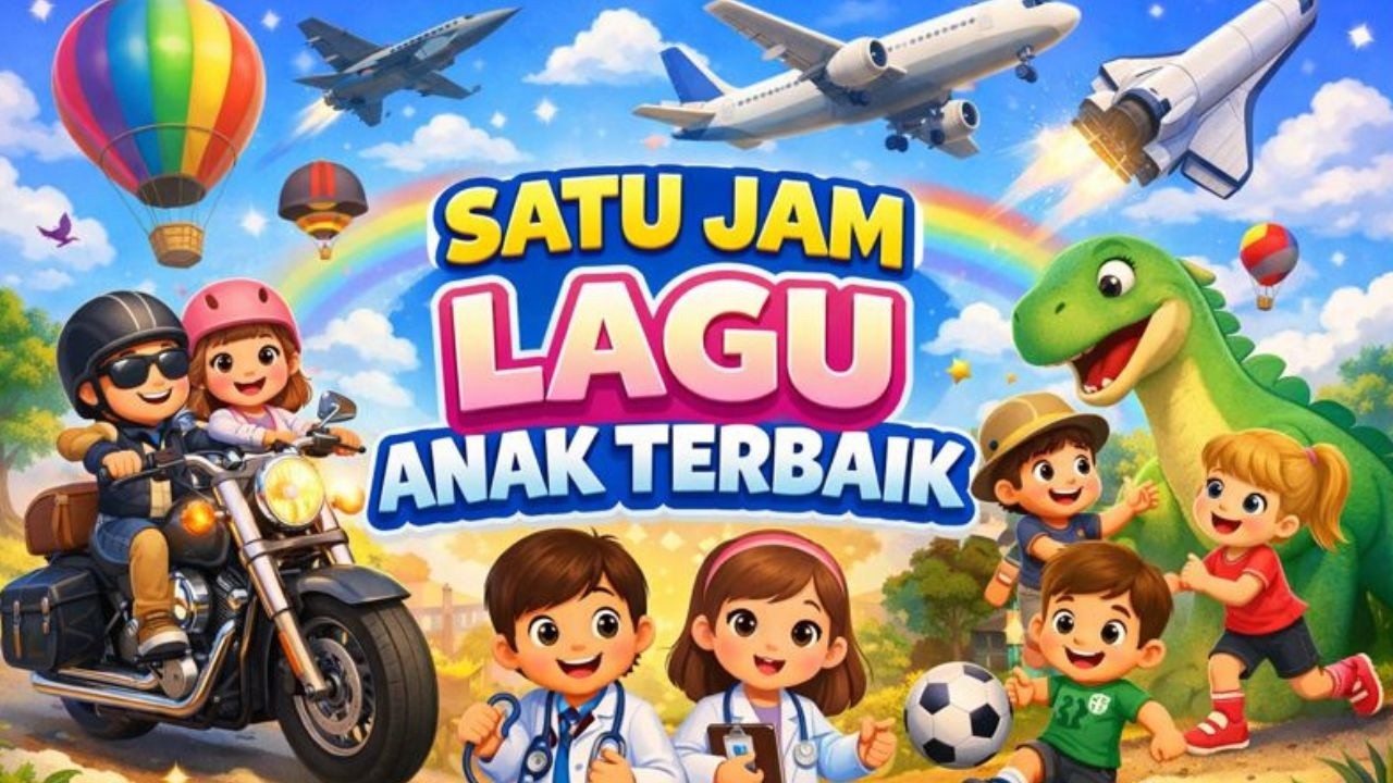 SATU JAM LAGU ANAK TERBAIK