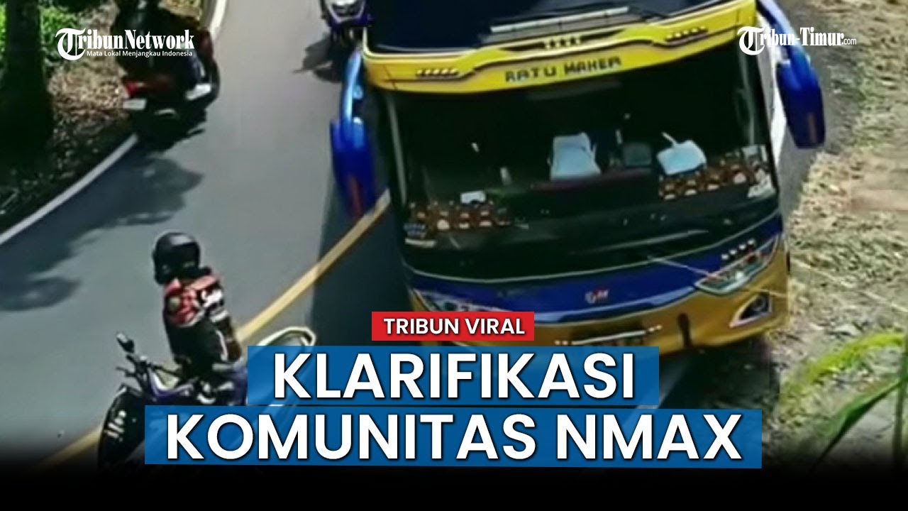 VIRAL NEWS; Terungkap Sosok dan Komunitas Motor yang Mendadak Hentikan Bus hingga Tuai Kecaman