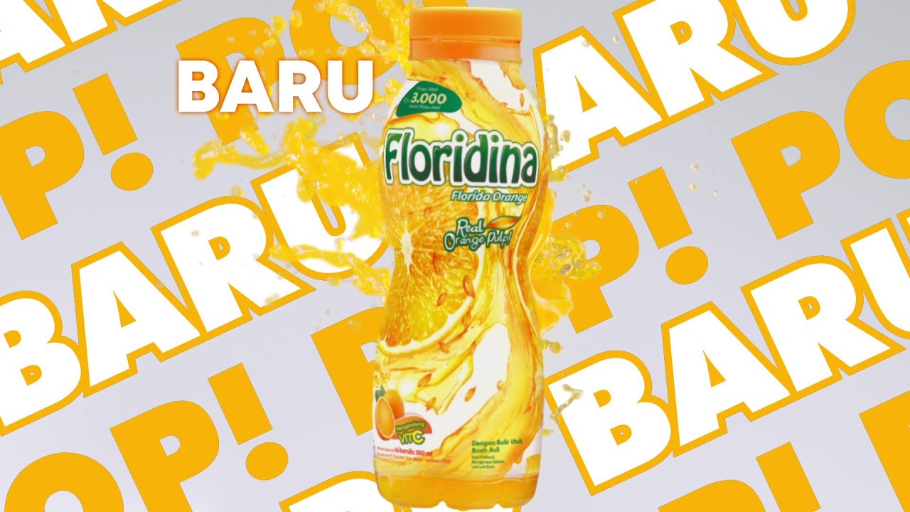 Floridina, So JUICY! Bulir lebih utuh dan lebih banyak!