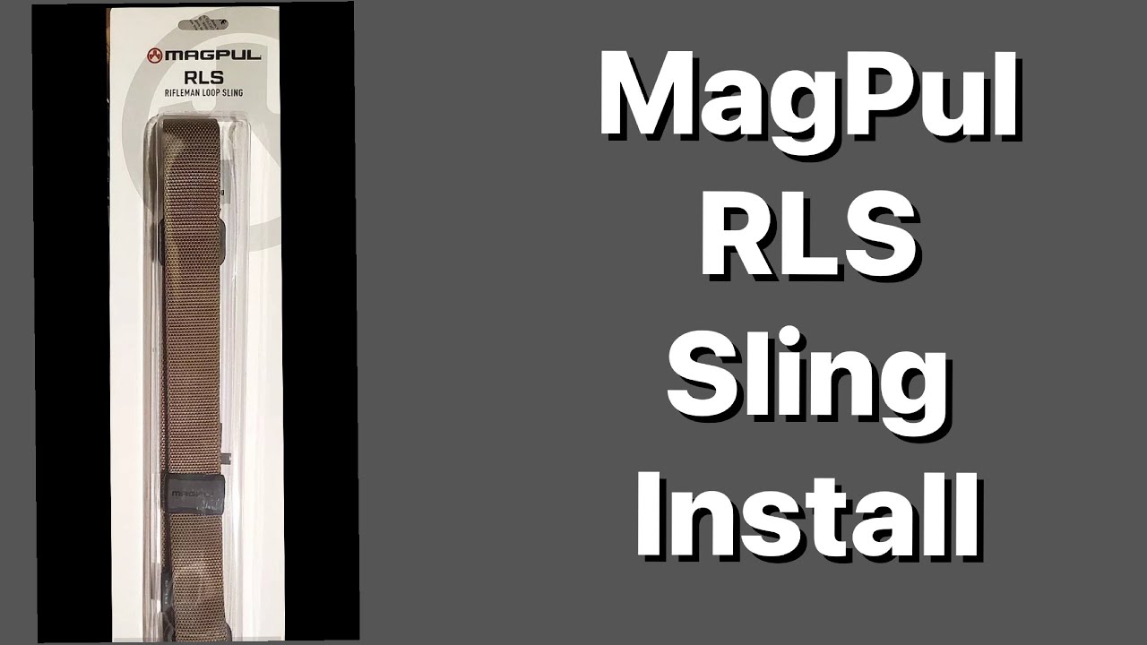 Установка/сборка ремня Magpul RLS