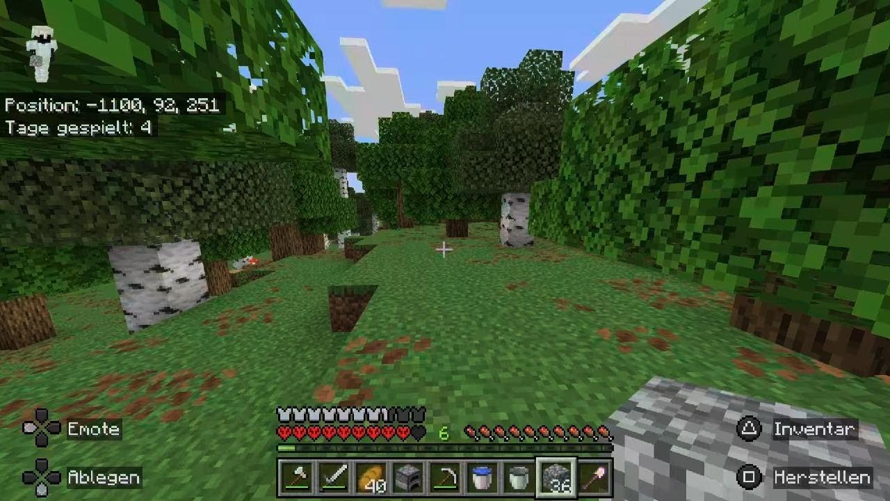 Minecraft Hardcore #4 Wir bauen die Base