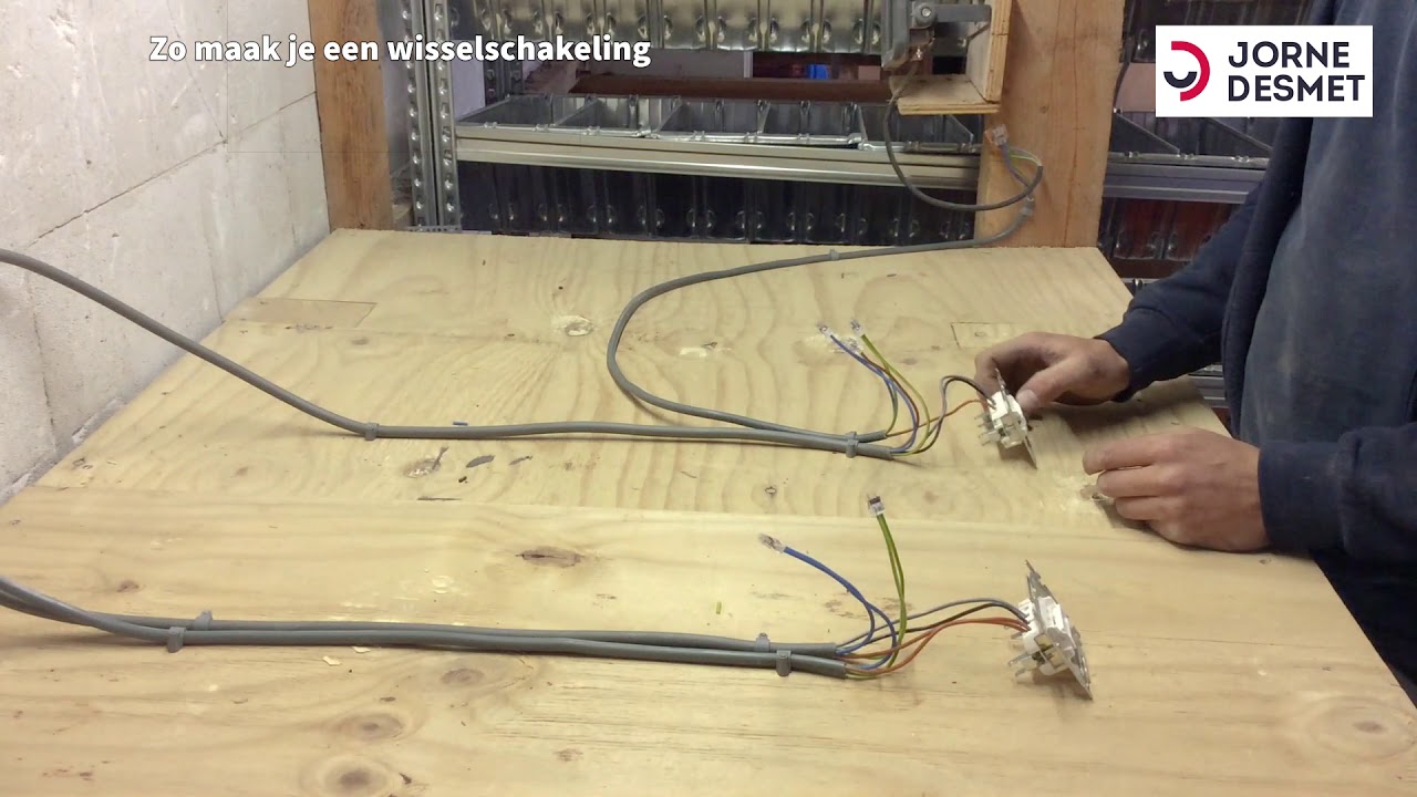 Hoe maak je een wisselschakeling?