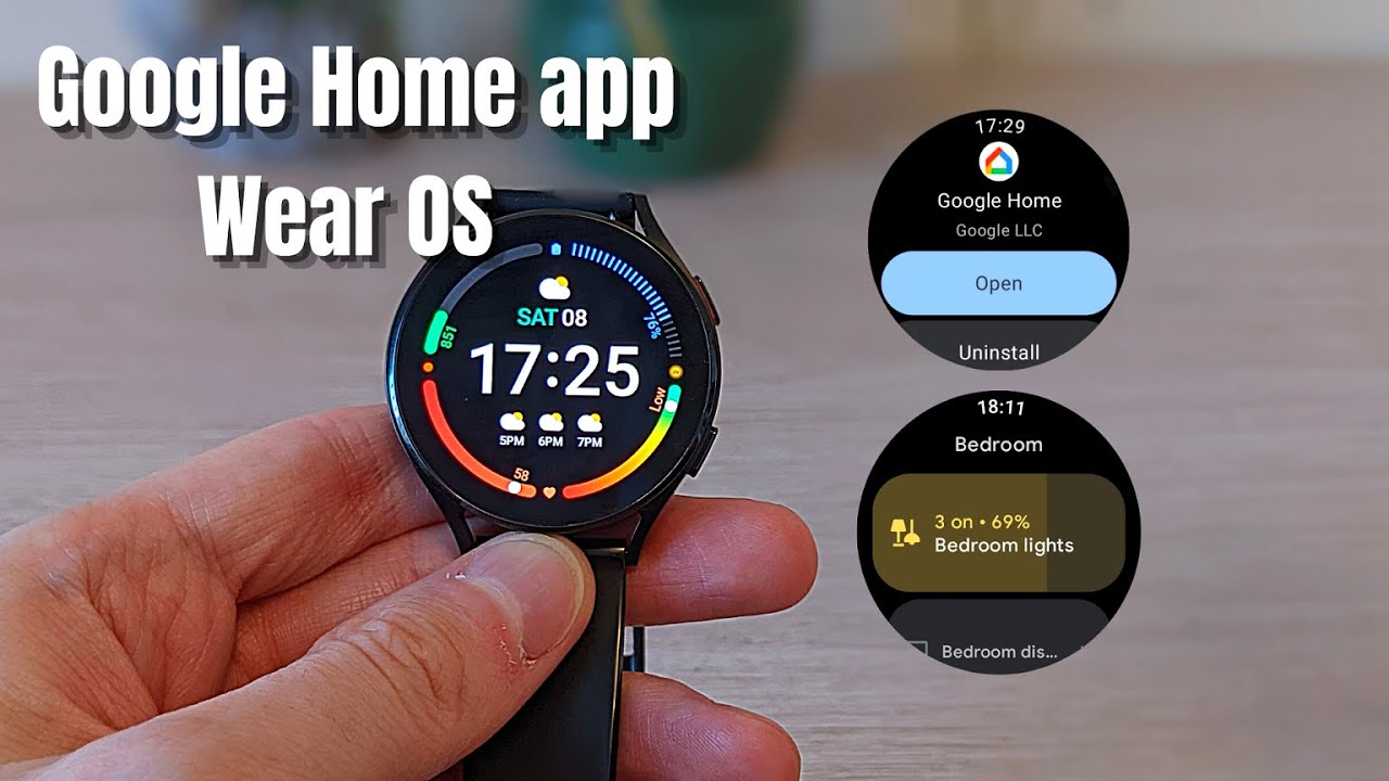 Google Home app on Wear OS 3