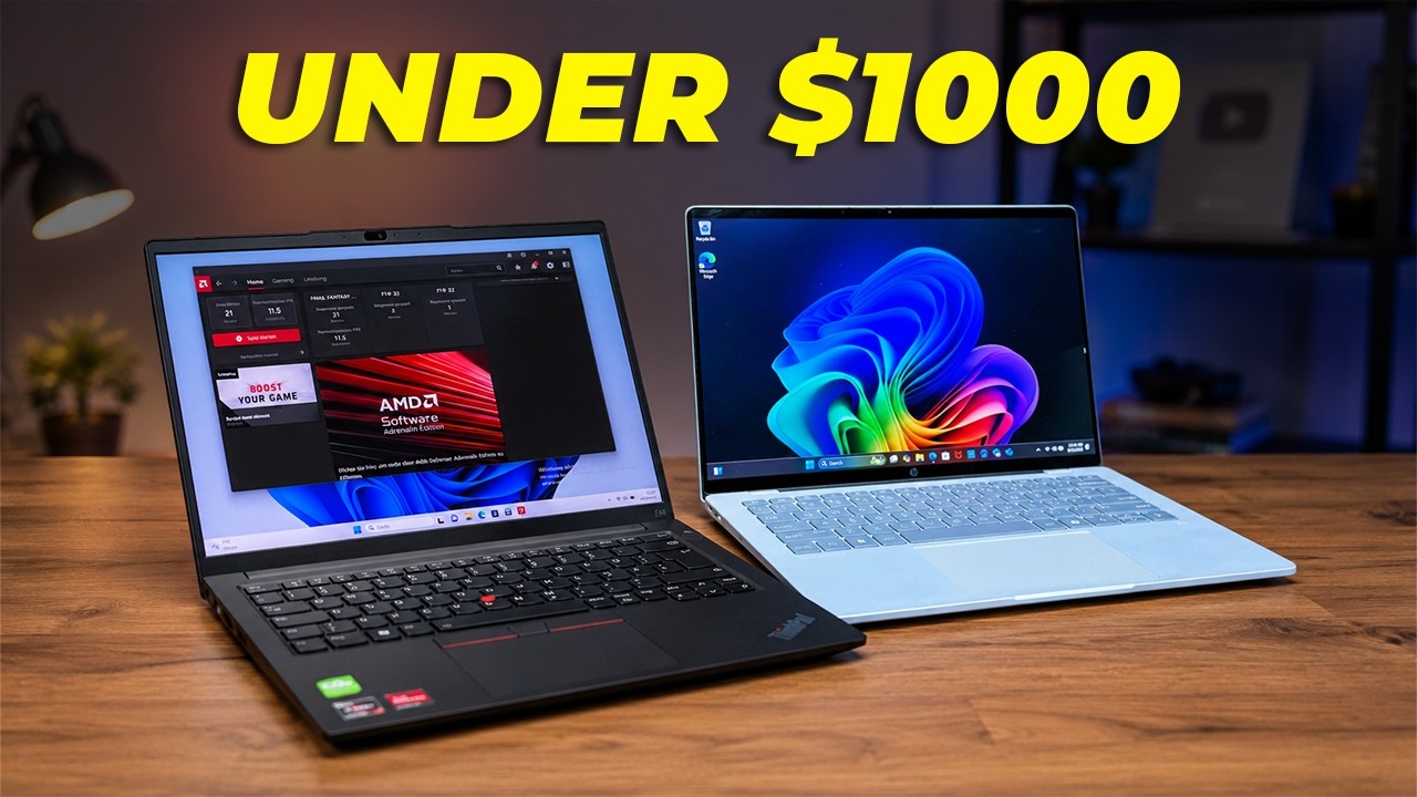 Лучшие ноутбуки до $1000 в 2026 году