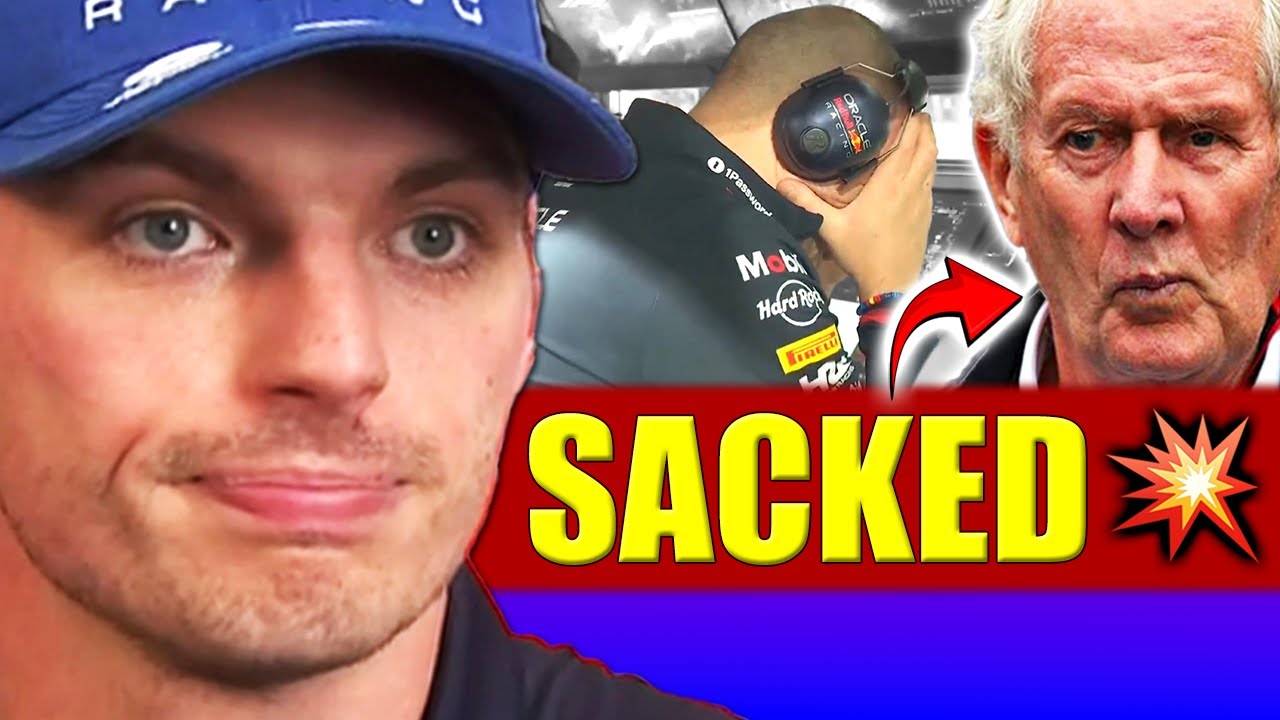 Red Bull DRAMA: Helmut Marko FIRED, GP's Future?! 😭🚨