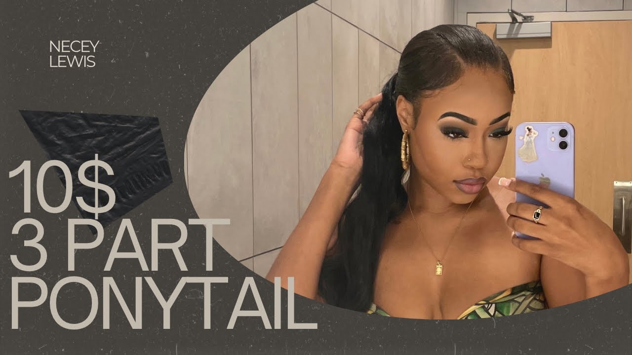 3 Part PonyTail