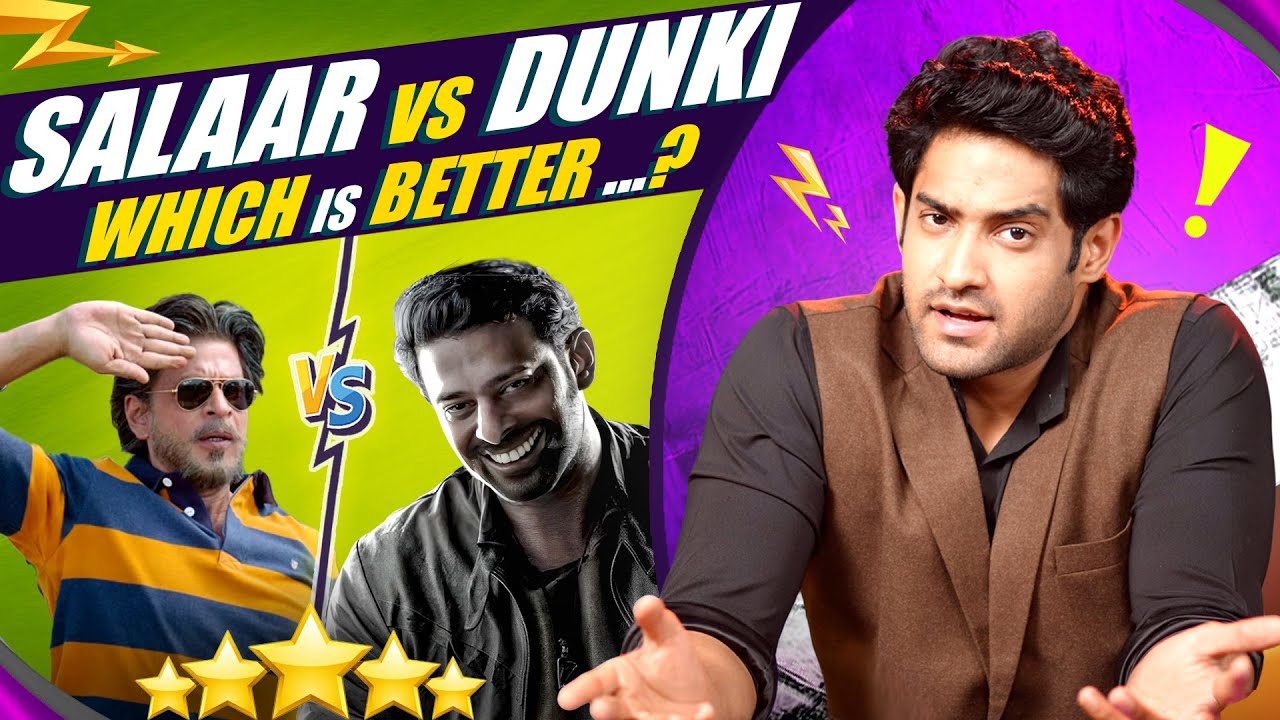 DUNKI VS SALAAR MOVIE REVIEW | BOTH BAD?