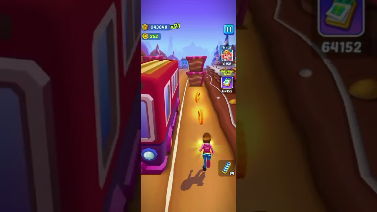 Subway Princess Runner 😻 | Most Satisfying Funny Long Run 🤣 | #newsfeed #gamingfeed #viral #feed 