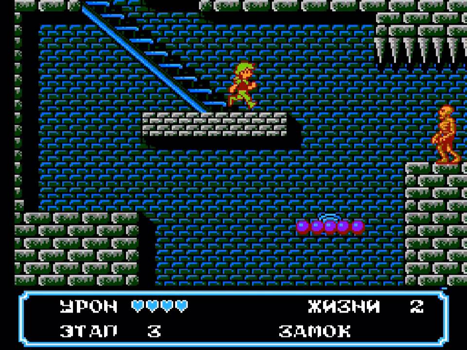 Moon Crystal NES Прохождение