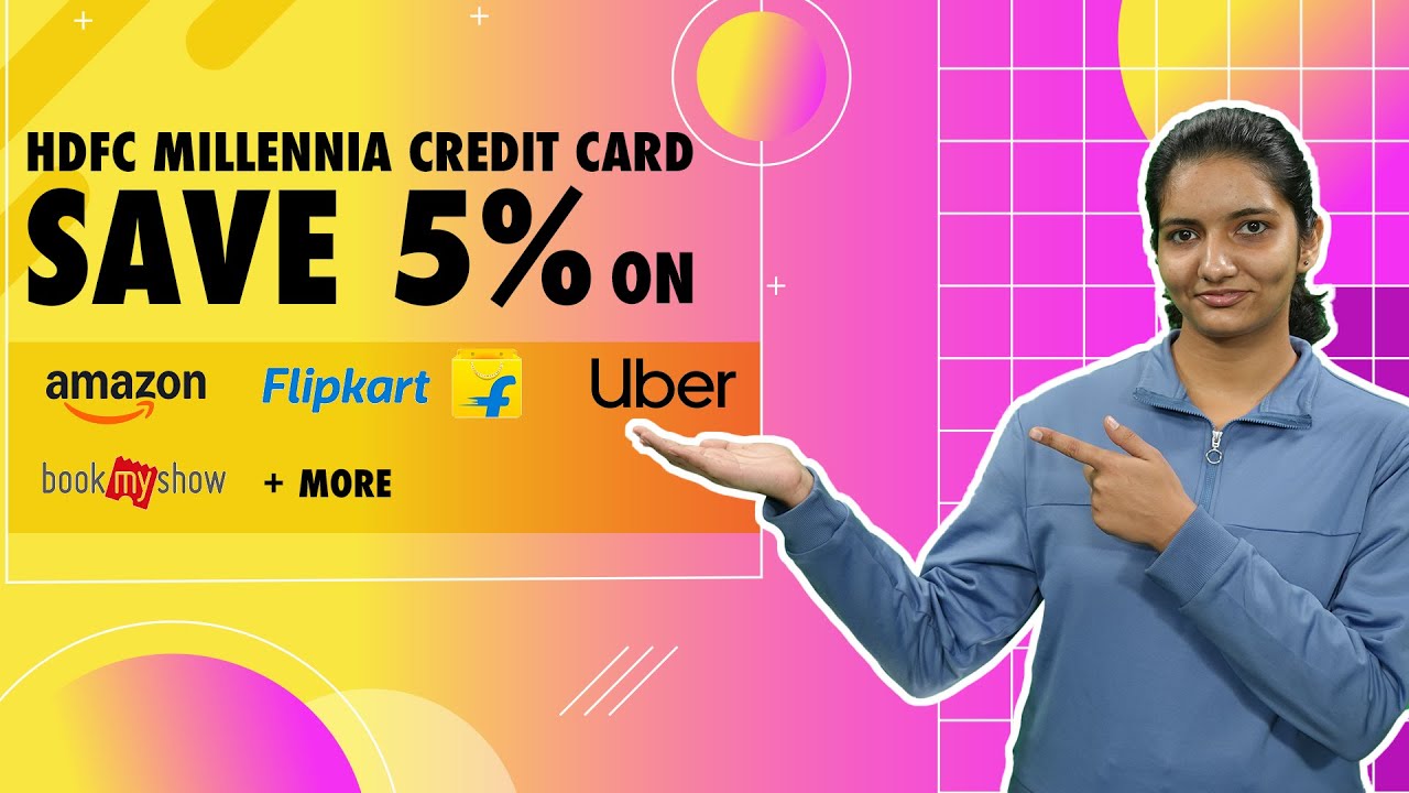 HDFC Millennia Credit Card Review | 5% Cashback on Popular Brands | HDFC Millennia Card Benefits