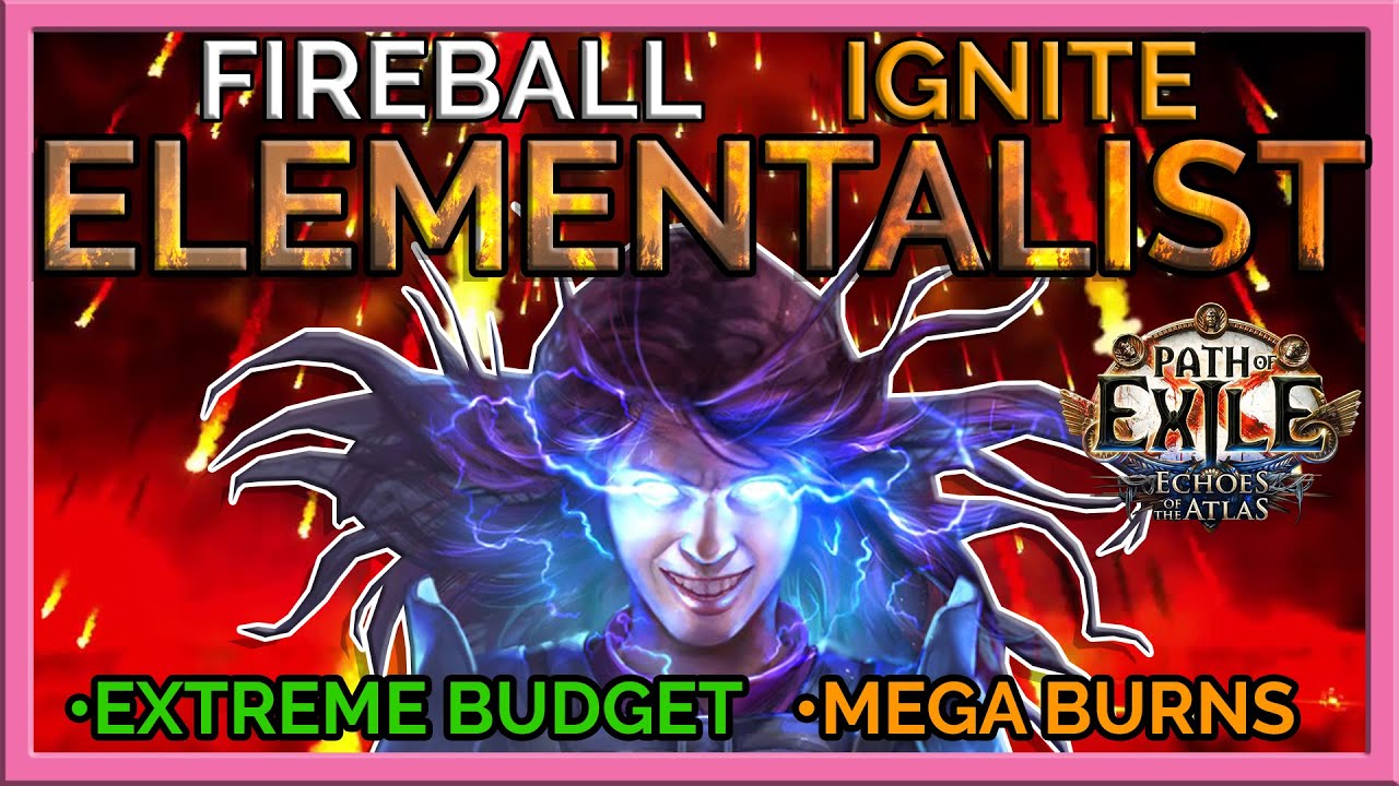 Fireball Ignite Elementalist Build Guide - Budget Boss Killer!