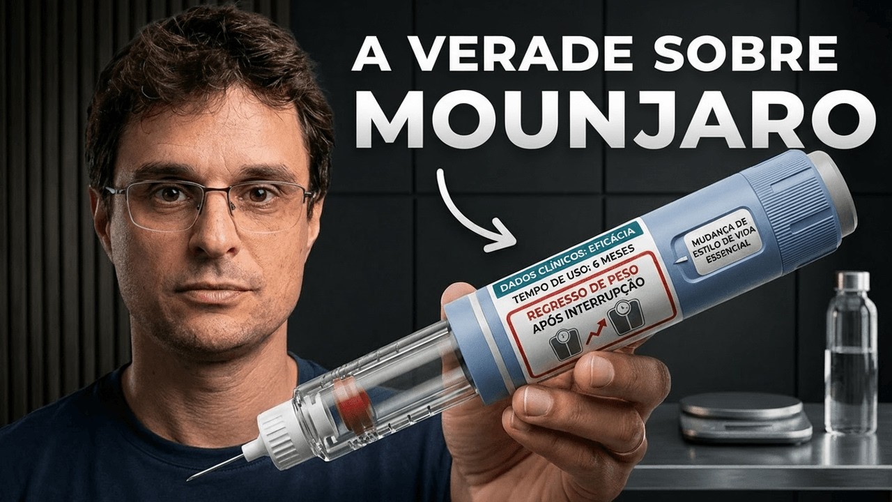 Por Que Quem Emagrece com Mounjaro Engorda Tudo de Volta? A Verdade que Ninguém Conta.