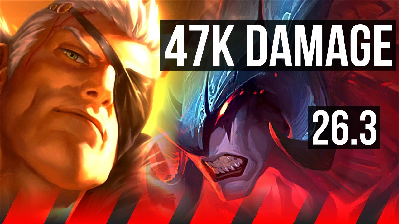GAREN vs AATROX (TOP) | 47K damage | KR Diamond | 26.3
