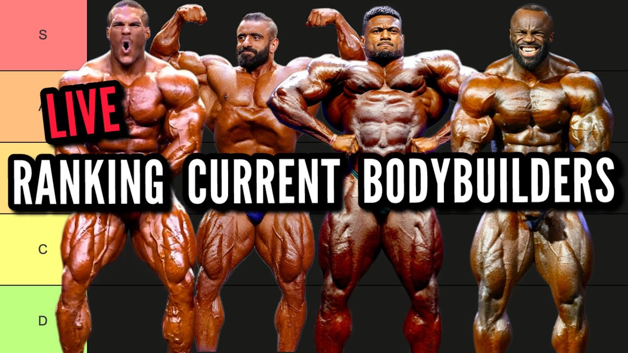 🔴LIVE: Current Bodybuilders TIERLIST