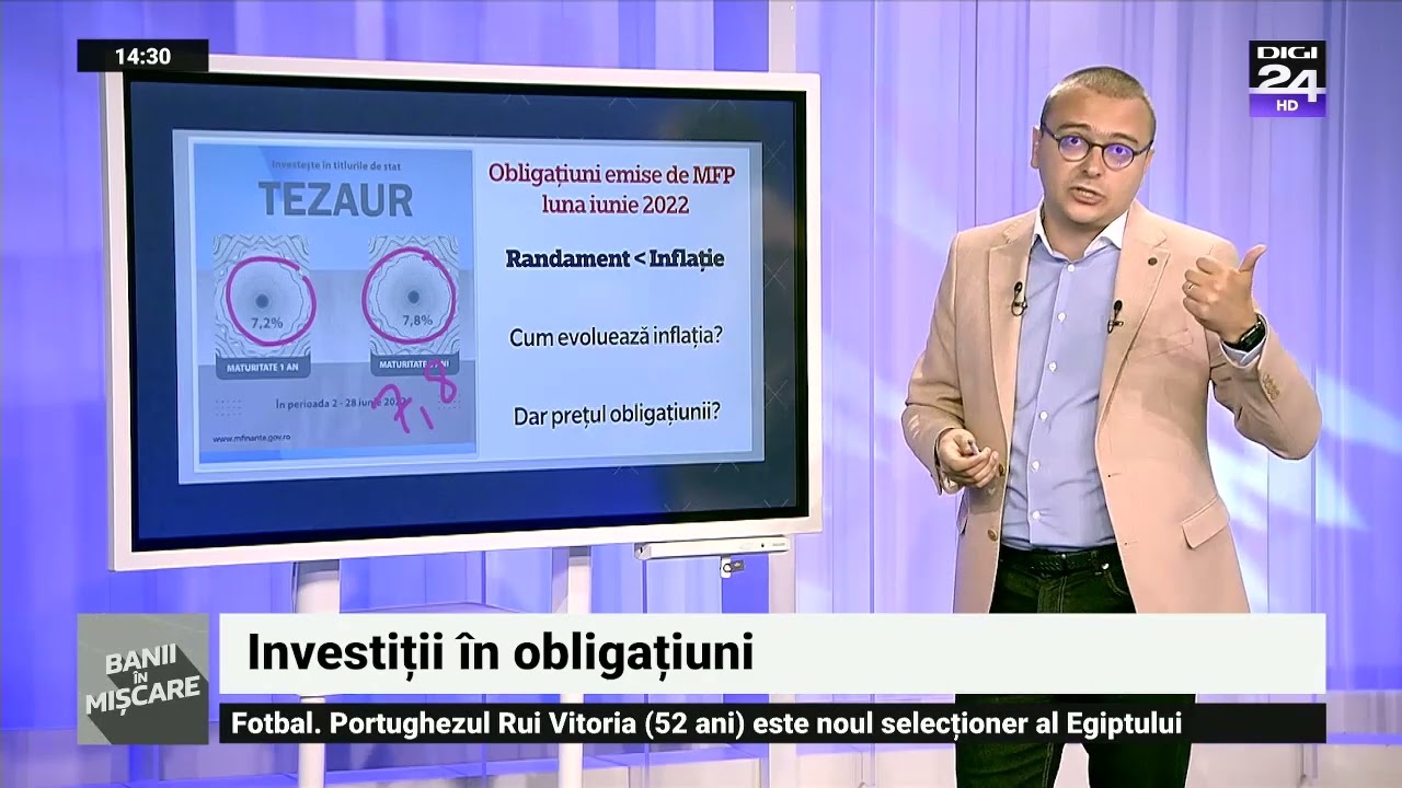 Investiții &icirc;n obligațiuni. Banii &icirc;n mișcare, Digi24