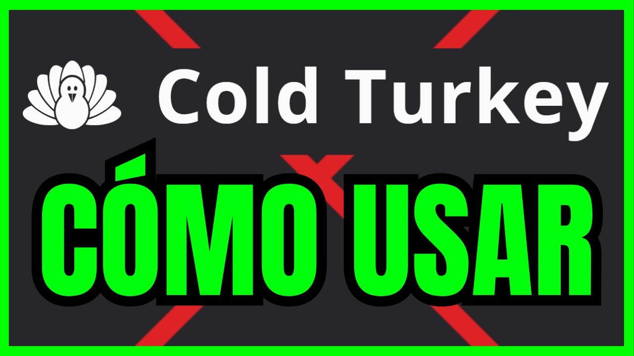 C&oacute;mo USAR Cold Turkey Blocker (Tutorial De Cold Turkey Blocker) 2025