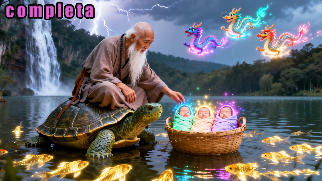 Anciano salvó a 3 bebés abandonados - ¡trillizos del CEO! Expertos en kung fu le agradecieron.