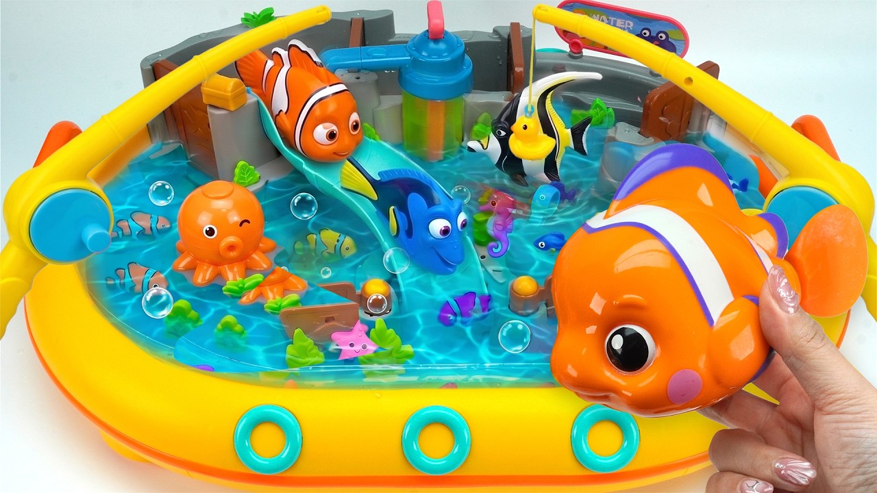 Ultimate Aquarium Playset ASMR, Satisfying with Unboxing Nemo Fishing Zuru Robo Alive🐟🐟