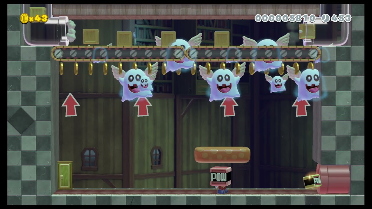 Eric's Super Mario Maker 2 Levels: Peepa Tower