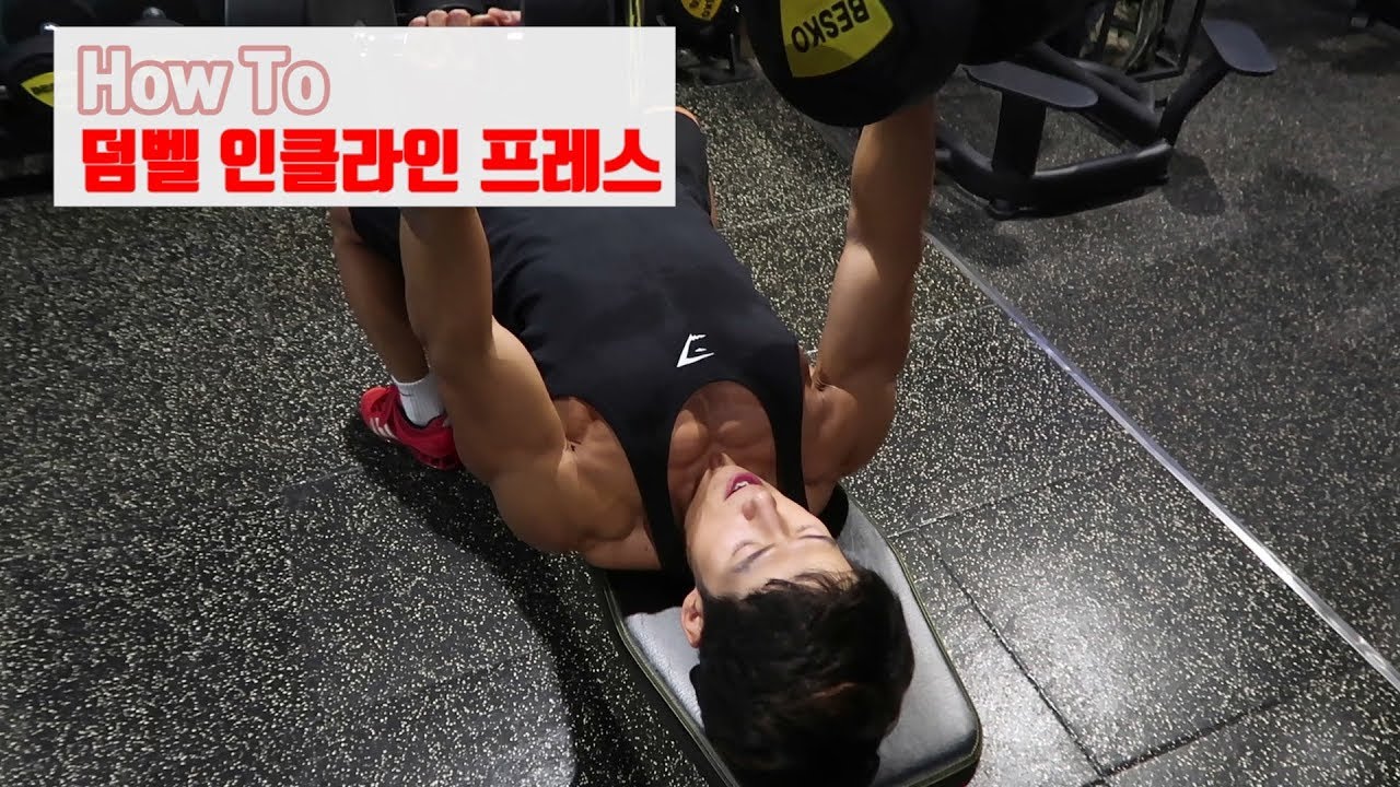 덤벨 인클라인 프레스 | 어쩌면 놓치고 있는 중요한 Points