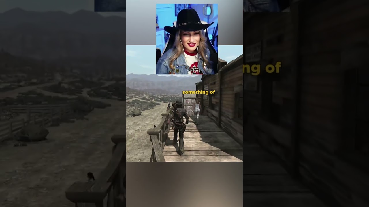 WHAT DID SHE SAY?!?! #gaming #shorts #reddeadredemption