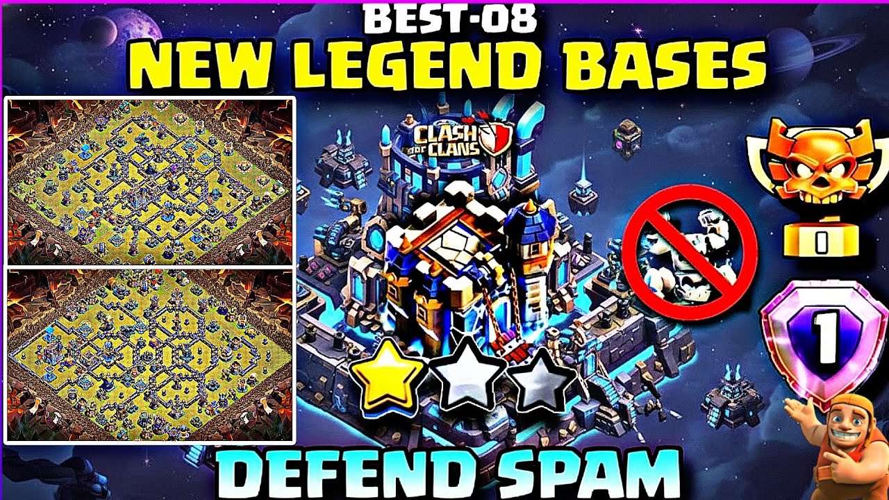 Best TH18 LEGEND BASE LINKS at +6400 Trophies in 2026 | Th18 War Bases | Clash of Clans Base Layouts