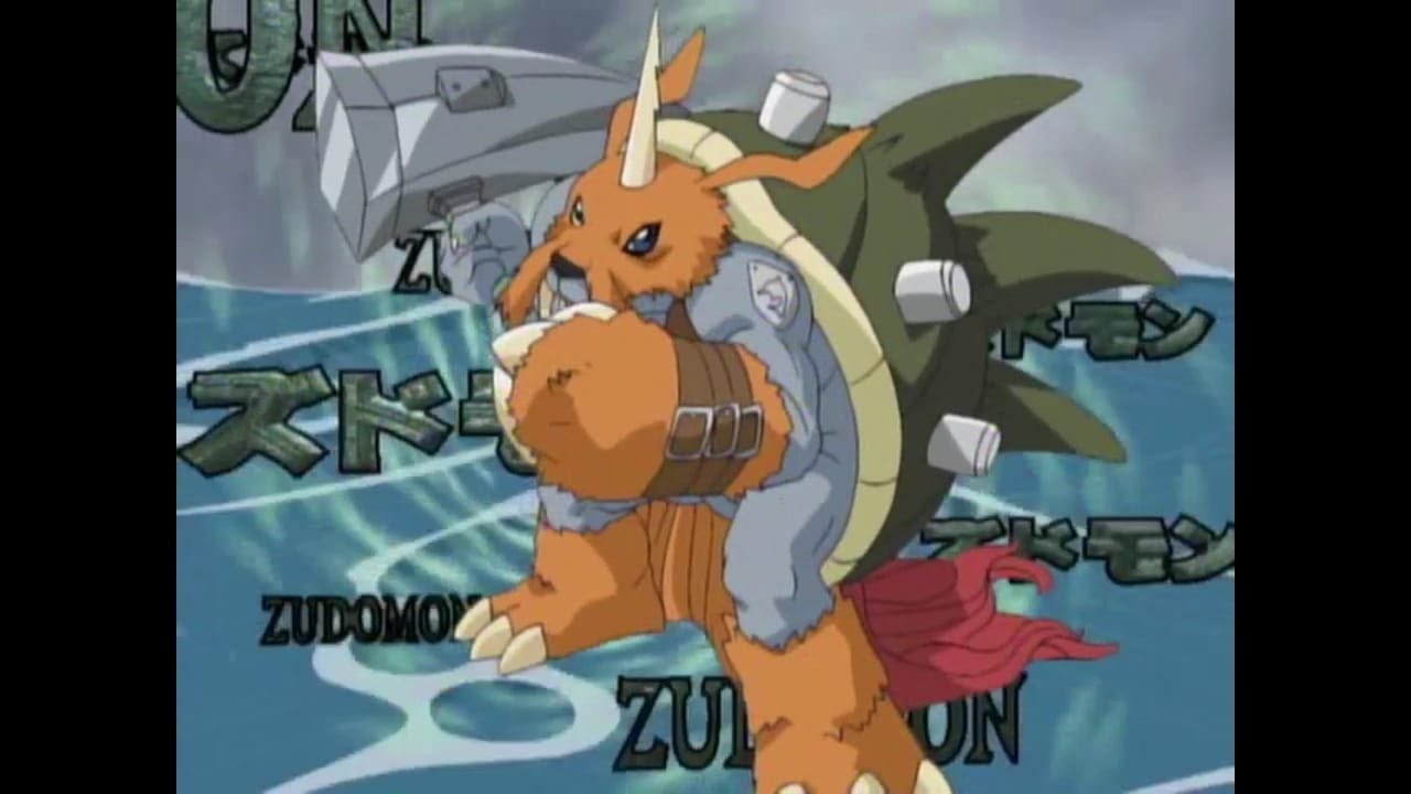 Ikkakumon Superdigievolve in Zudomon | DIGIMON ADVENTURE Ep.36