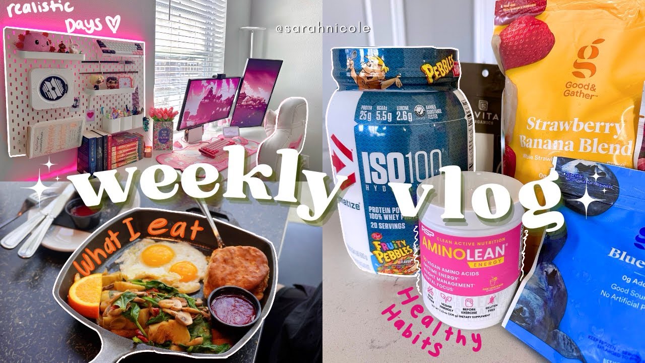 productive vlog🐰| waking up at 5AM, what I eat, uni classes, working out, healthy habits, beach day