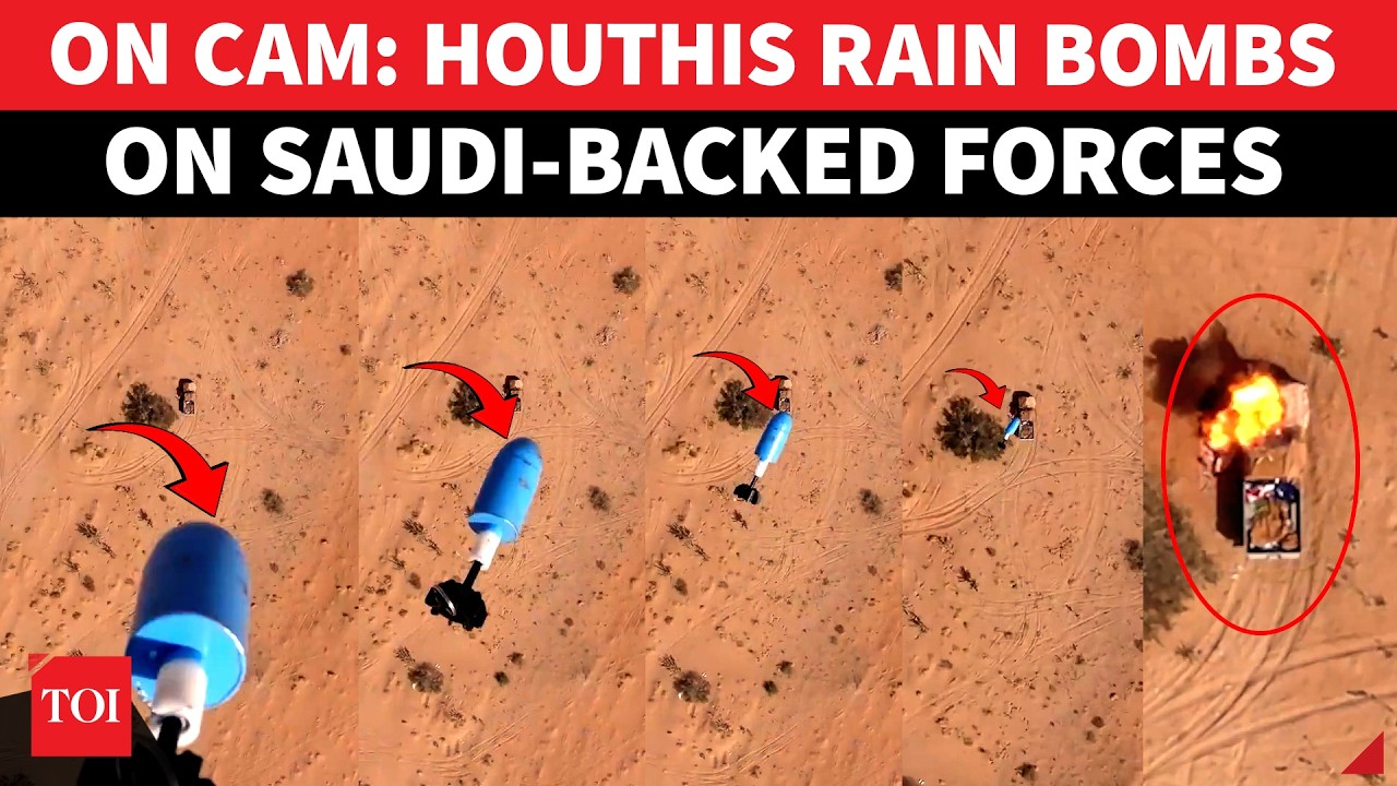 Houthis&rsquo; New Nightmare For MBS: Deadly Self-Made Drones 'DESTROY' Convoys Within Seconds