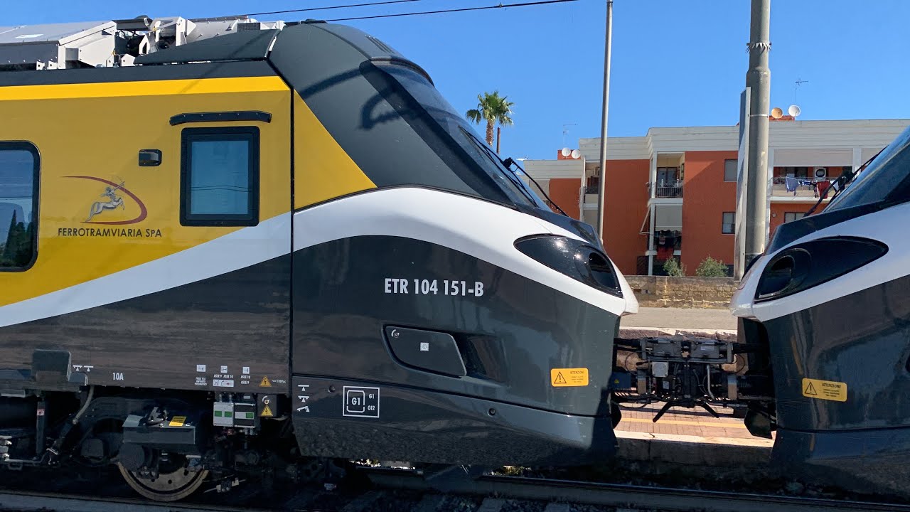 ALSTOM ETR 104: FERROTRAMVIARIA RICEVE I PRIMI 2 TRENI 