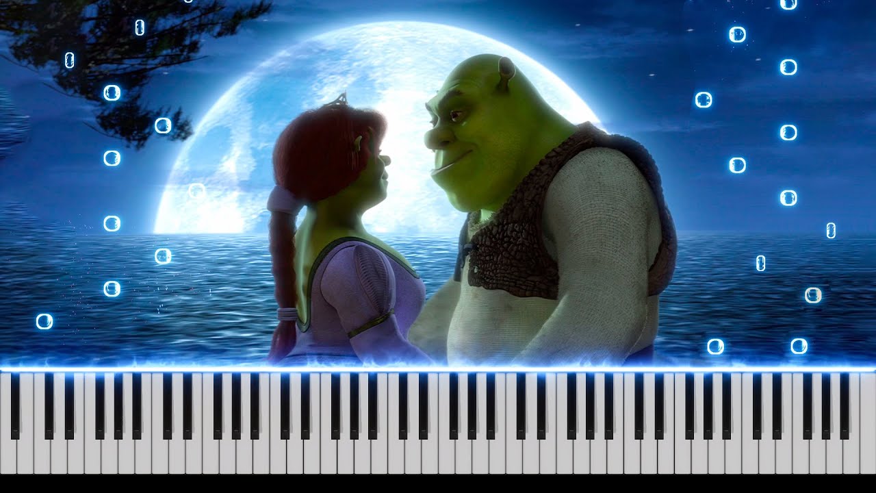 Shrek 2 - Accidentally in Love Piano Cover [SHEET + FREE MIDI]
