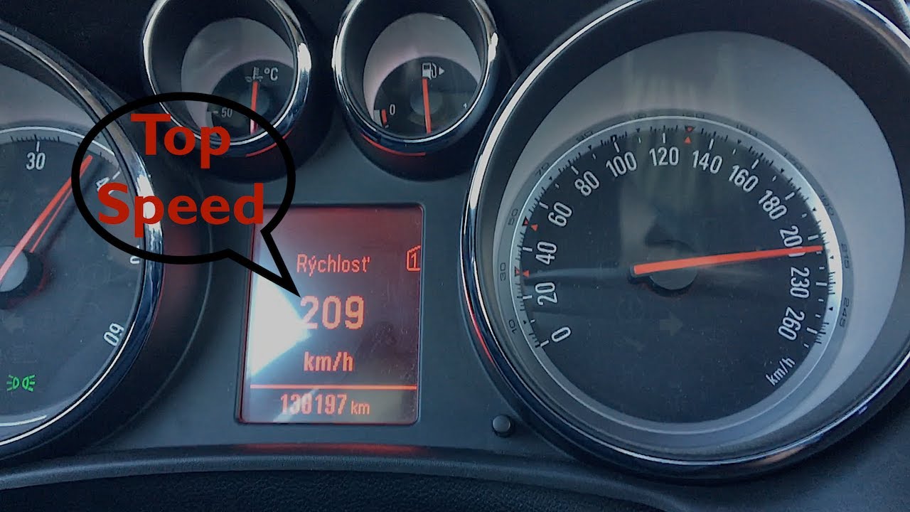 Opel Astra 1.7 CDTI | 0-200 km/h - acceleration |014|