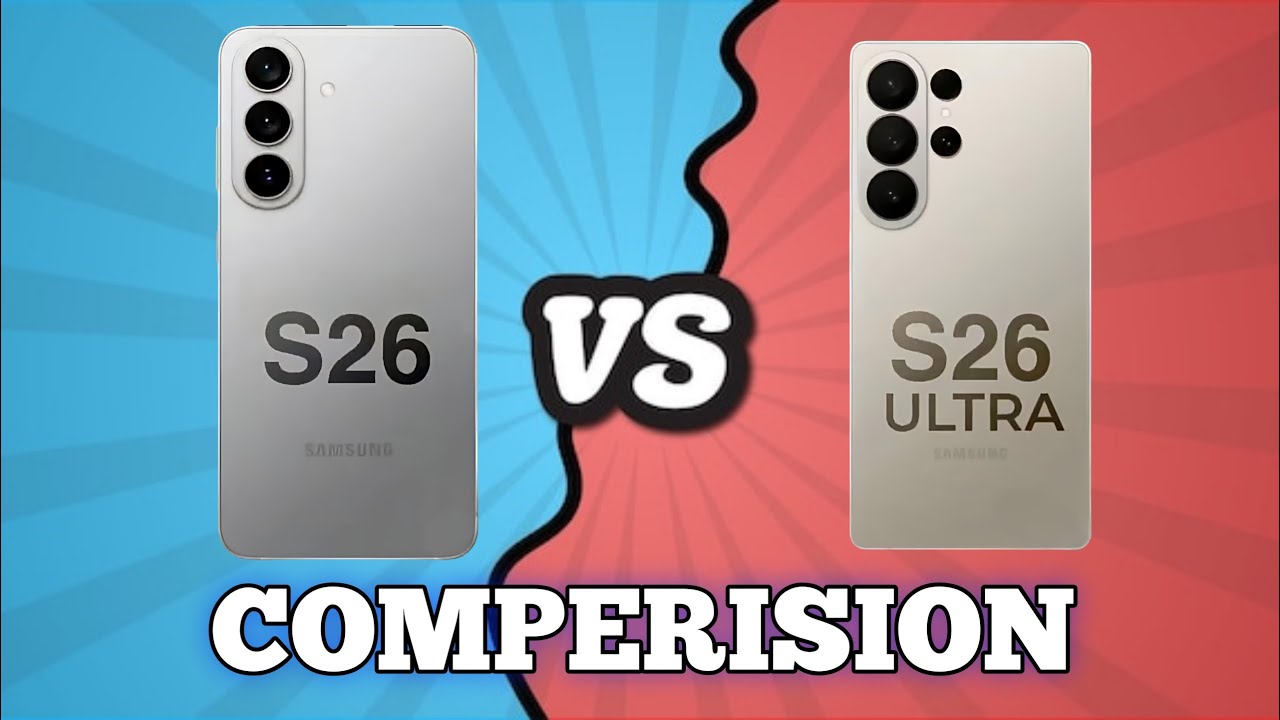 SUMSUNG S26  VS SUMSUNG S26 ULTRA || MOBILE COMPERISION || MOBILE SPECIFICATIONS