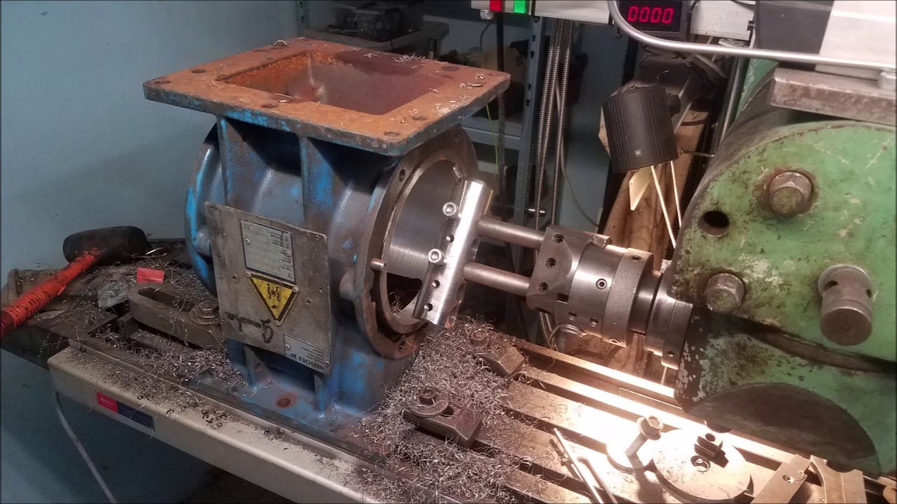 Restauration vanne &eacute;cluse rotative