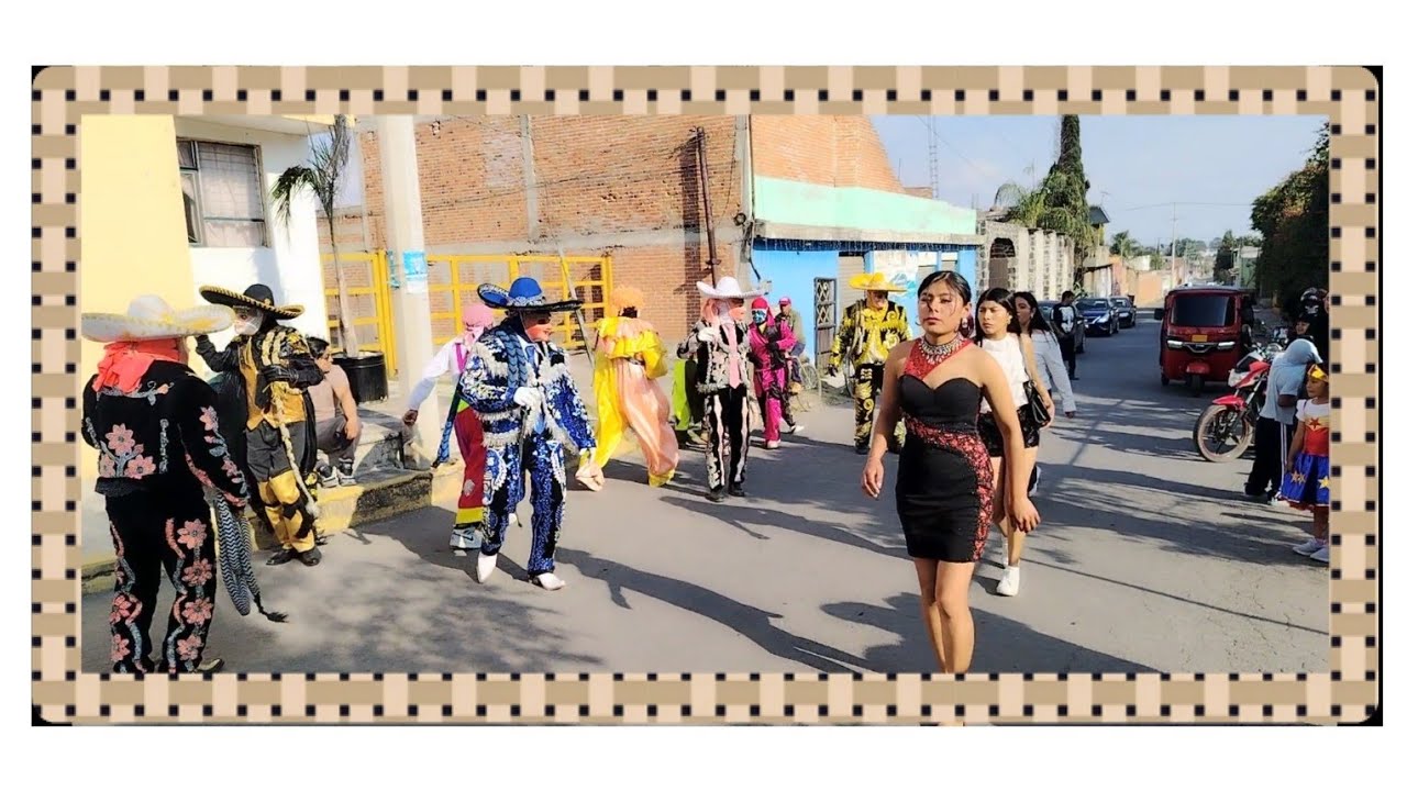 Barrio Del Centro 🤡💙🎭 Carnaval San Francisco Ocotlan 2026 🎉🕴️🎭