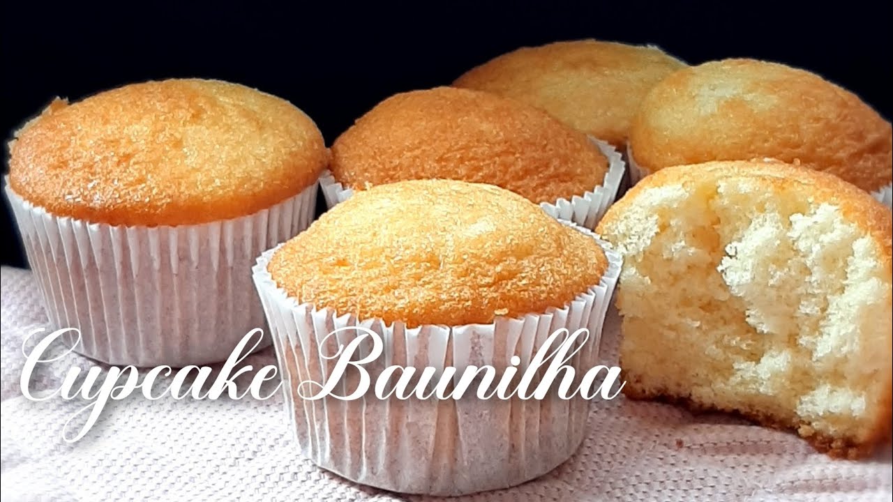 CUPCAKE DE BAUNILHA | O segredo do cupcake fofinho e leve | RECEITAS DO CAMPO