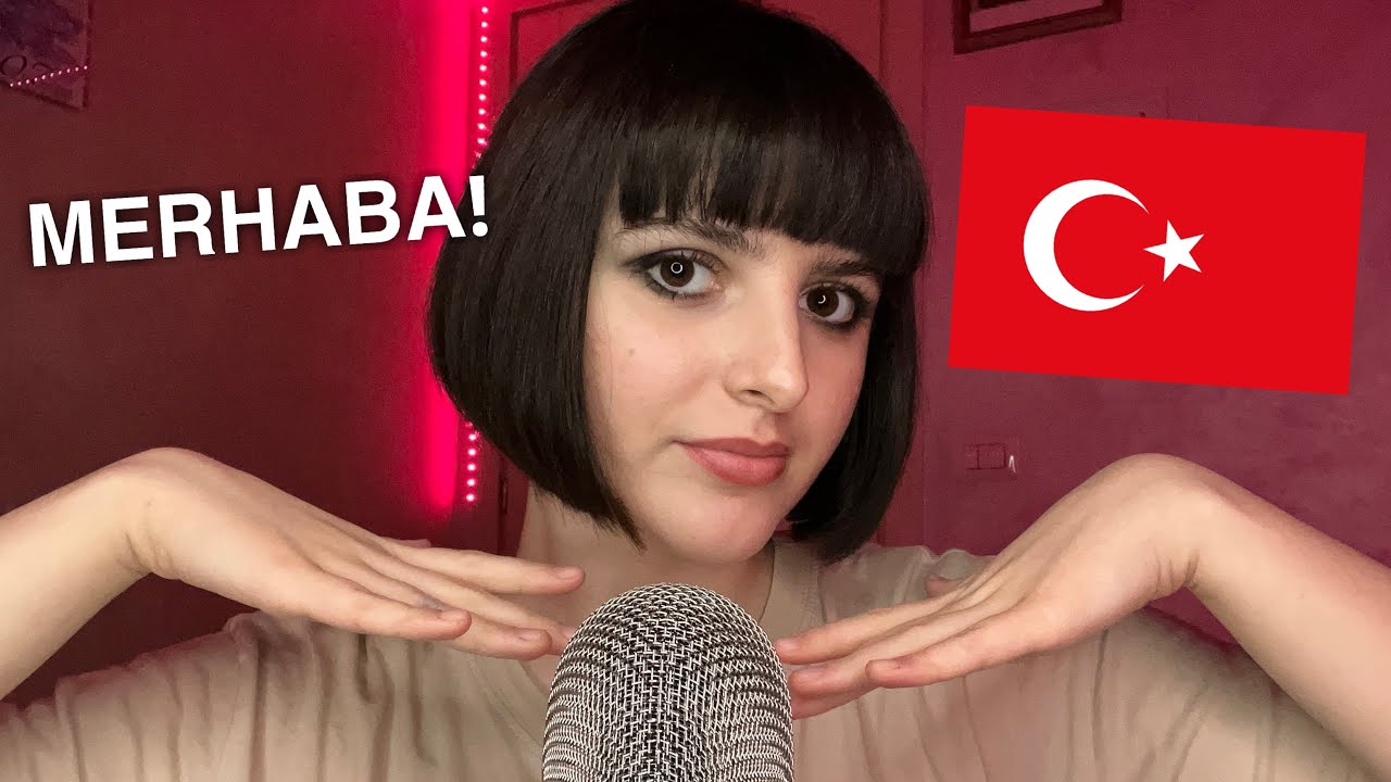 ASMR Teaching You Basic Turkish 🇹🇷