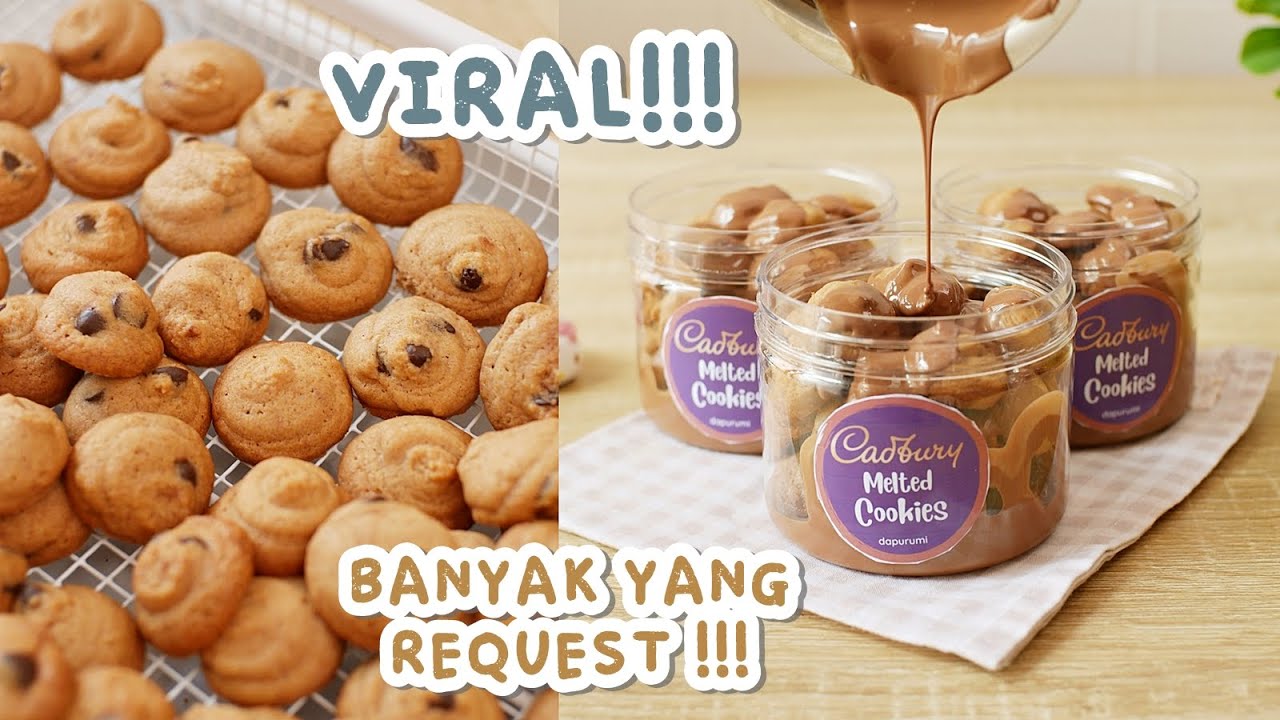 VIRAL!! BANYAK YANG REQUEST!! CHOCOLATE MELTED COOKIES